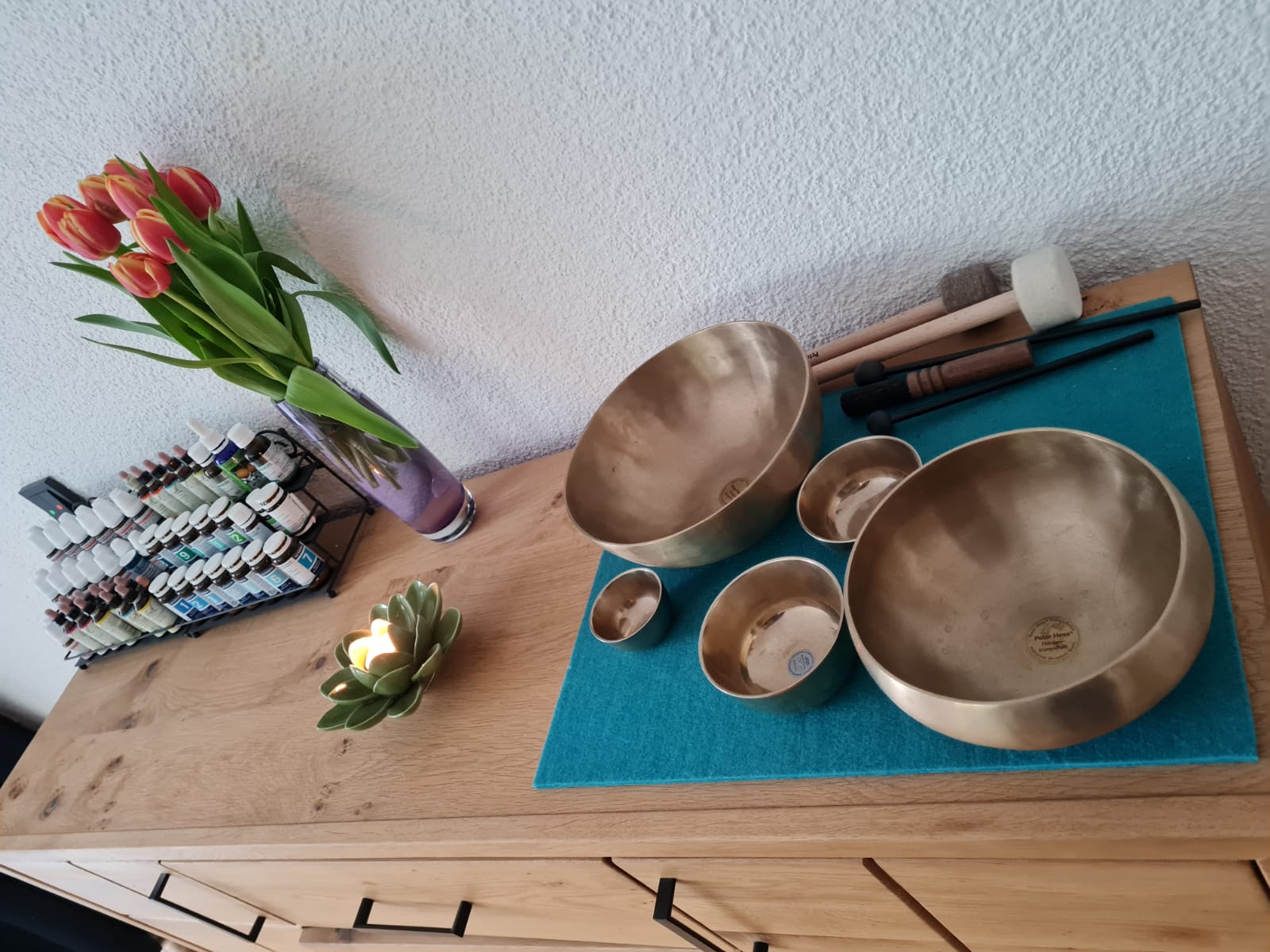 Klangschalen in der Naturheilpraxis Wolfsburg